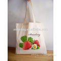 eco friendly 100% organic cotton canvas tote bag
